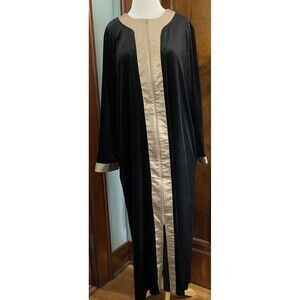 Vintage Womens 80’s Robe By Anthony Richards AmeriMark Housecoat Velour-Like Zip